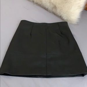 H&M Pleather Skirt